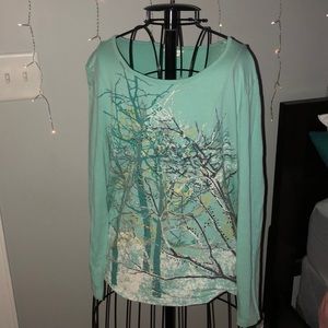 Christopher & Banks Long Sleeve Tee-shirt